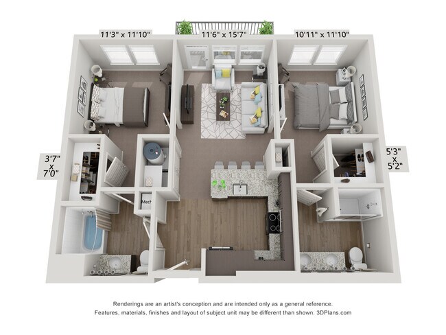 Unit 4035 4035 floor plan